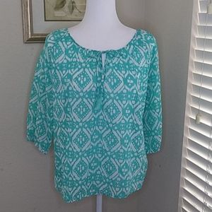 Gap peasant blouse